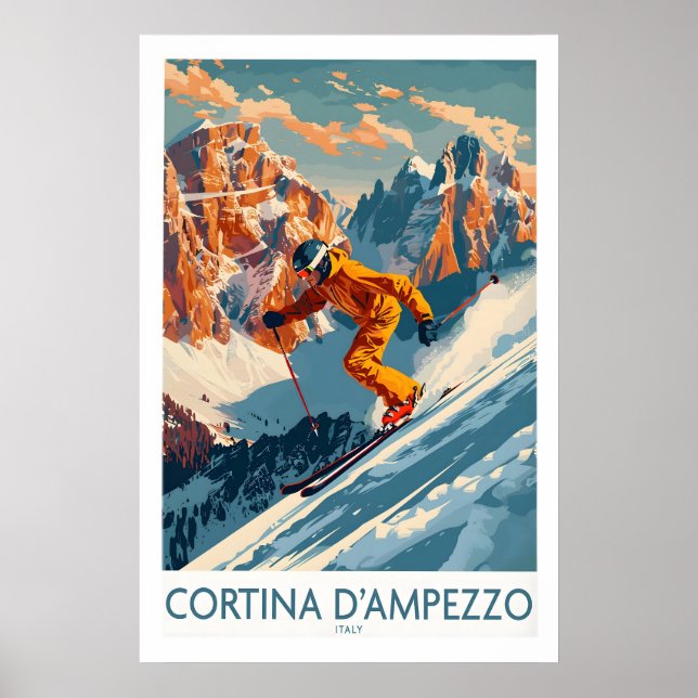 Poster Cortina dampezzo Wall Art 1 (Frente)