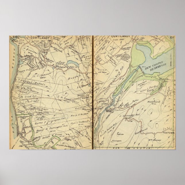 Poster Cortlandt, Nova Iorque 2 (Frente)