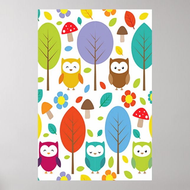Poster Coruja (Frente)