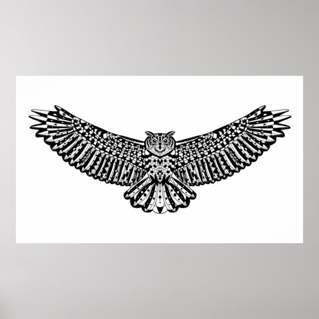 Poster Coruja 2 (Frente)