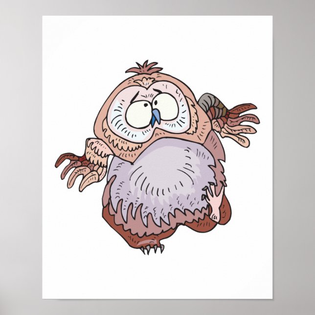 Póster Coruja bobo (Frente)