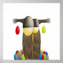 Poster Coruja de Férias Fresco