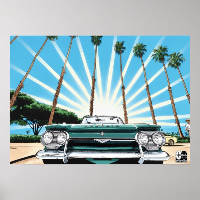 Poster Corvair Pop Art (Frente)