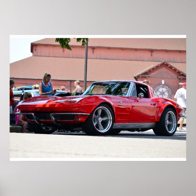 Poster Corvette 1964 (Frente)