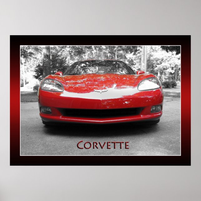 Póster Corvette 2005 (Frente)