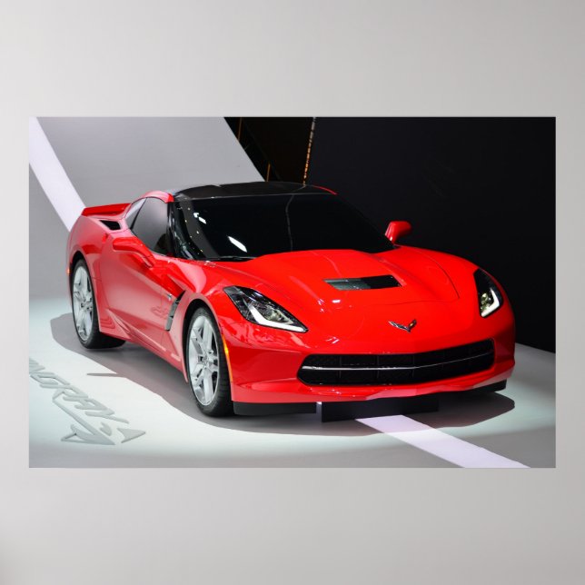 Poster Corvette 2014 (Frente)
