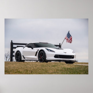 Poster Corvette C7 Z06