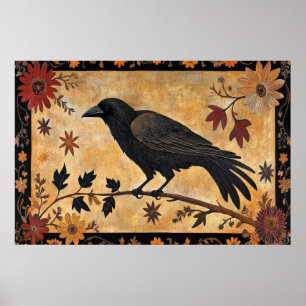 Poster Corvo de Outono