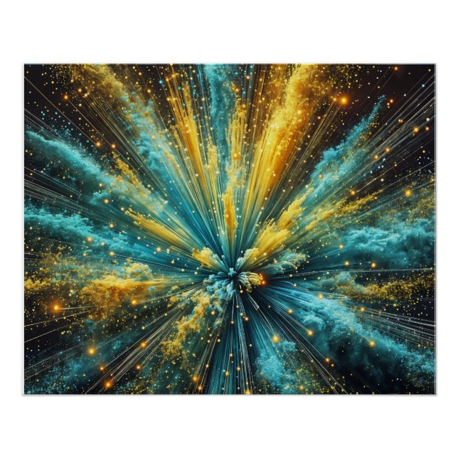 Póster Cosmic blast (Frente)