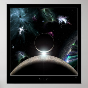 Póster Cosmic Lights