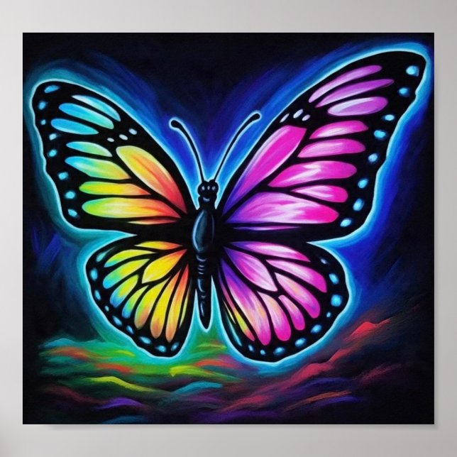 Poster CosmicRainBowButterFly (Frente)