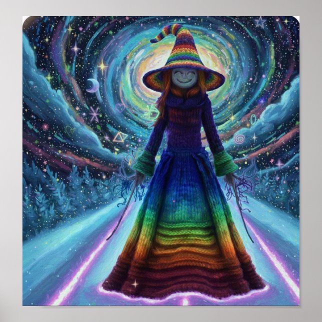 Poster CosmicWinterWitch (Frente)