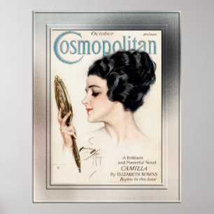 Poster Cosmopolitan FC outubro de 1917 por Harrison Fishe