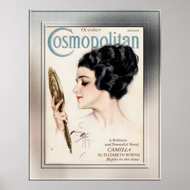 Poster Cosmopolitan FC outubro de 1917 por Harrison Fishe (Frente)