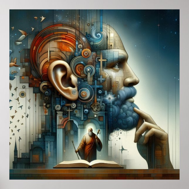 Poster Cosmos Sussurros (Frente)