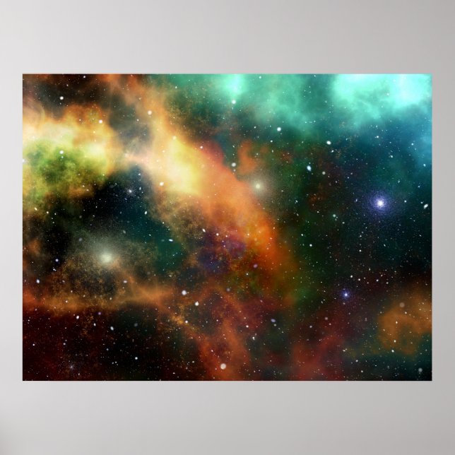 Poster Cosmos Universos (Frente)