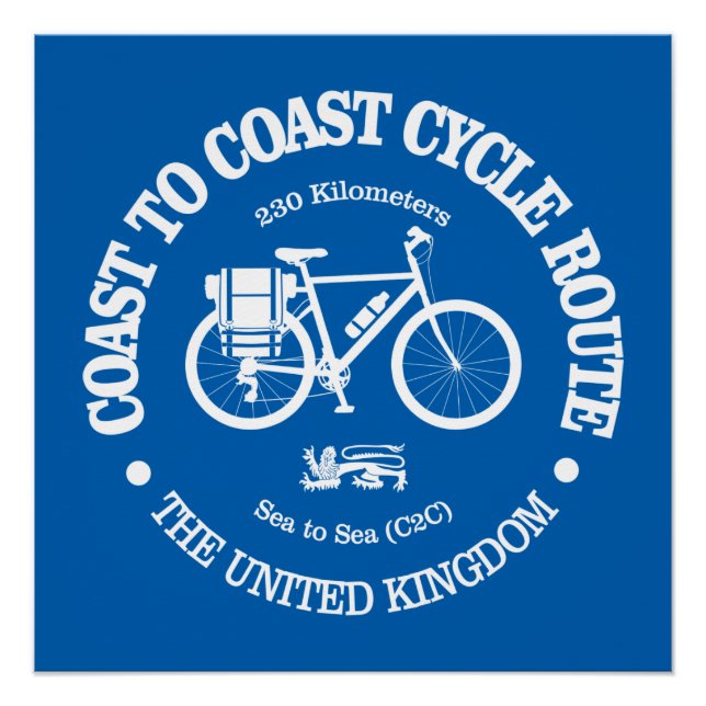 Póster Costa a Costa (ciclismo) (Frente)