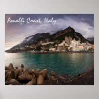 Costa Amalfi Picturesque, Itália, Cidade Costeira