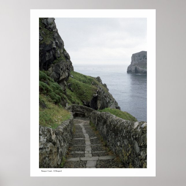 Póster Costa Basca - G Shepard (Frente)