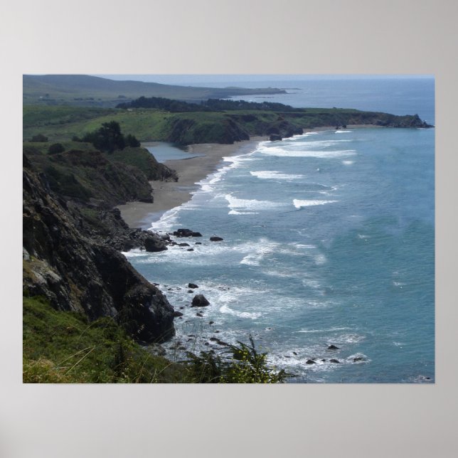 Poster Costa Central da Califórnia (Frente)