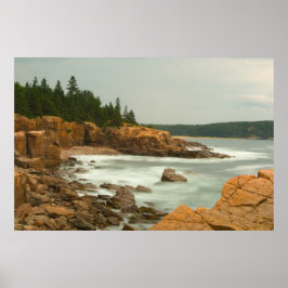 Poster Costa Cragguy, Parque Nacional Acadia, Maine