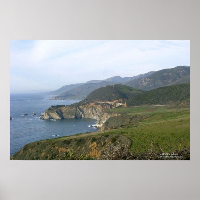 Poster Costa da Califórnia (Frente)