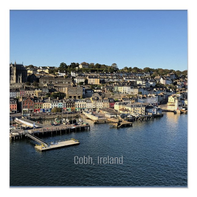 Póster Costa da Irlanda, fotografia,  (Frente)
