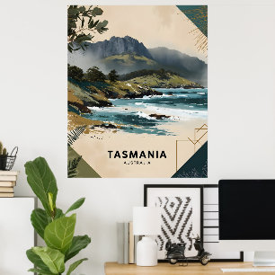 Poster Costa da Tasmânia