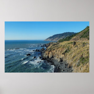 Póster Costa de Califórnia do norte