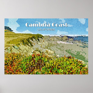 Poster Costa de Cambria