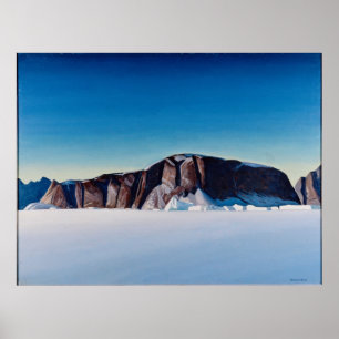Póster Costa de Greenland