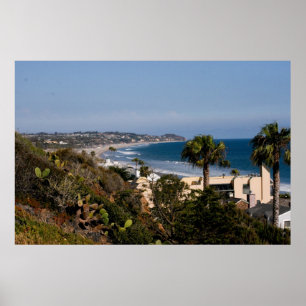 Póster Costa de Malibu