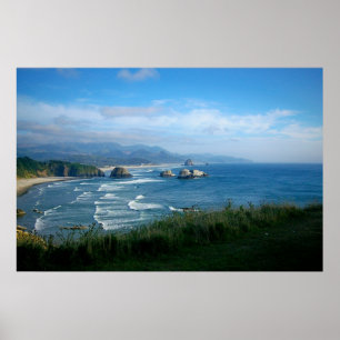 Póster Costa de Oregon