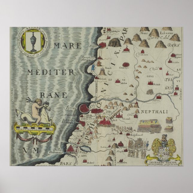 Poster Costa de Phoenicia (Frente)