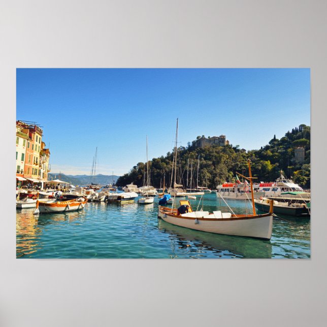 Poster Costa do Amalfi Itália (Frente)