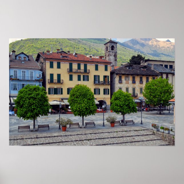 Poster Costa do Amalfi Itália (Frente)