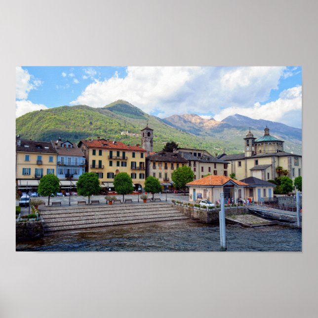 Poster Costa do Amalfi Itália (Frente)