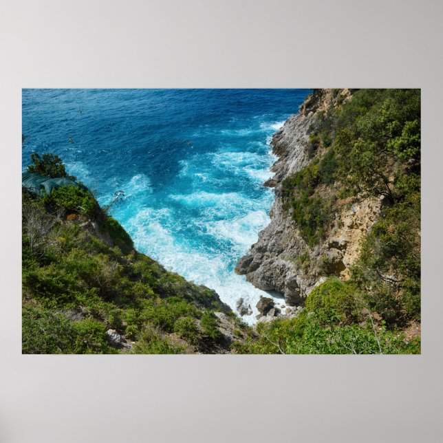 Poster Costa do Amalfi Itália (Frente)
