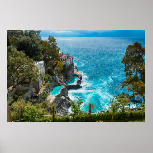 Poster Costa do Amalfi Itália