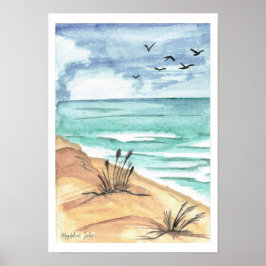 Poster Costa do Báltico