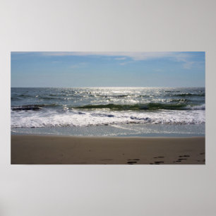 Póster Costa do jérsei