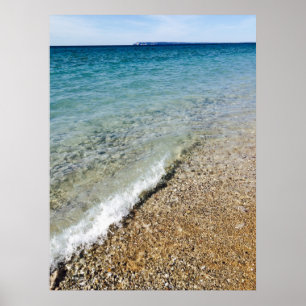 Poster Costa do Lago Michigan