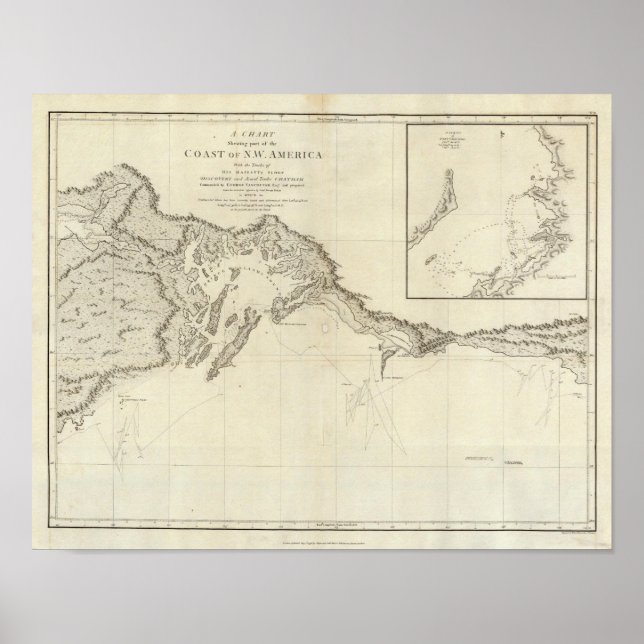 Póster Costa do Noroeste da América 6 (Frente)