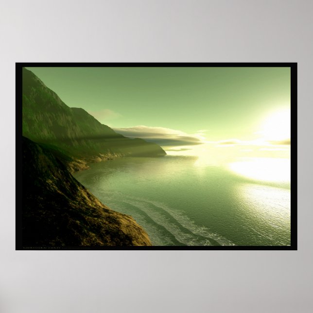 Póster Costa do norte (Frente)