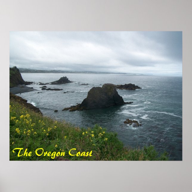 Póster Costa do Oregon (Frente)