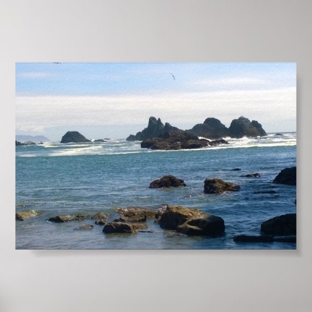 Poster Costa em Seal Rock OR (Frente)