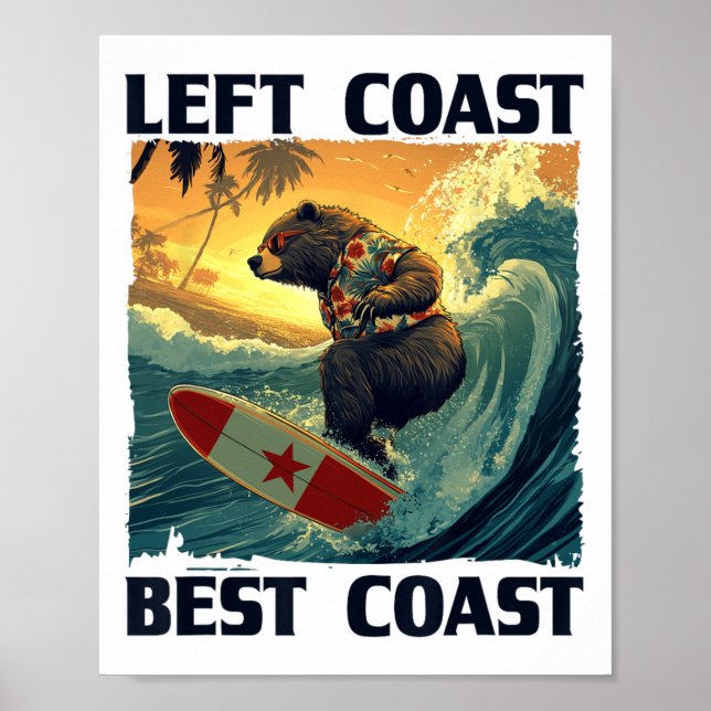 Poster Costa Esquerda, Melhor Discurso da Costa Com Be Su (Frente)