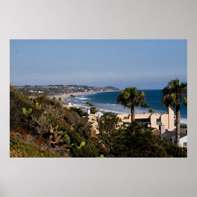 Póster Costa Malibu (Frente)