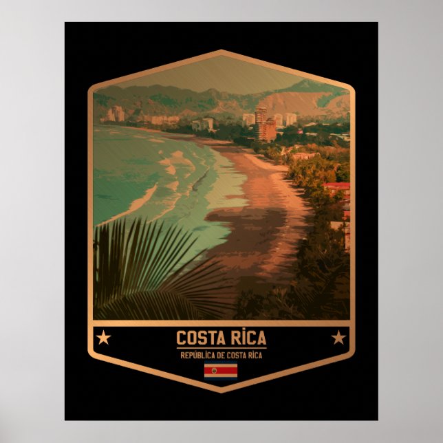 Poster Costa Rica (Frente)
