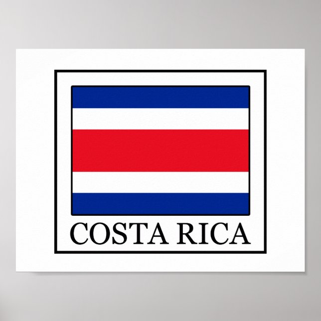 Poster Costa Rica (Frente)